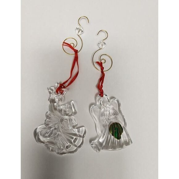 Waterford Crystal Christmas Ornament in Angel Form - 1998 Waterford Christmas - Picture 1 of 10